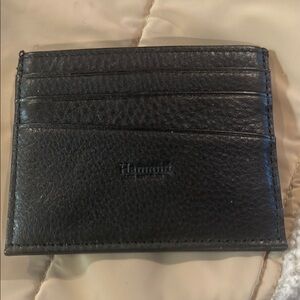 Hammitt Black Leather Card Holder